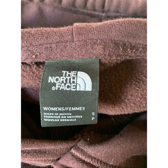 The North Face hoodie Small drawstring maroon/purple - Picture 4 of 5